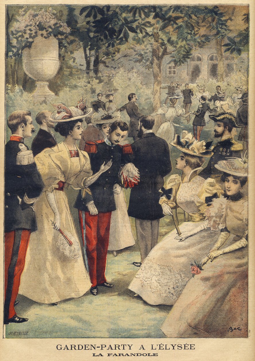 Une garden-party à l