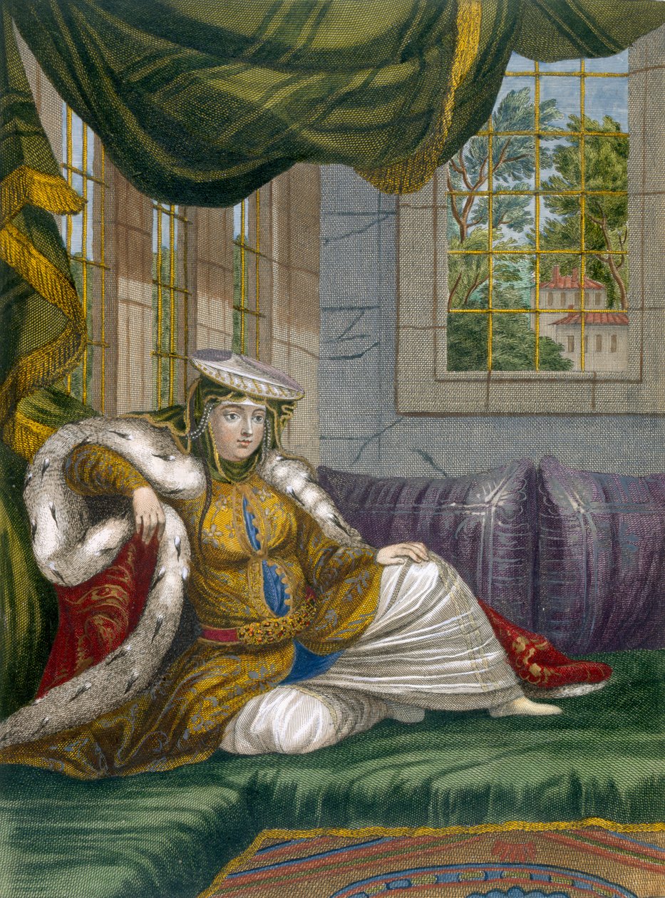 Une femme juive en robe cérémonielle, vers 1708 - French School