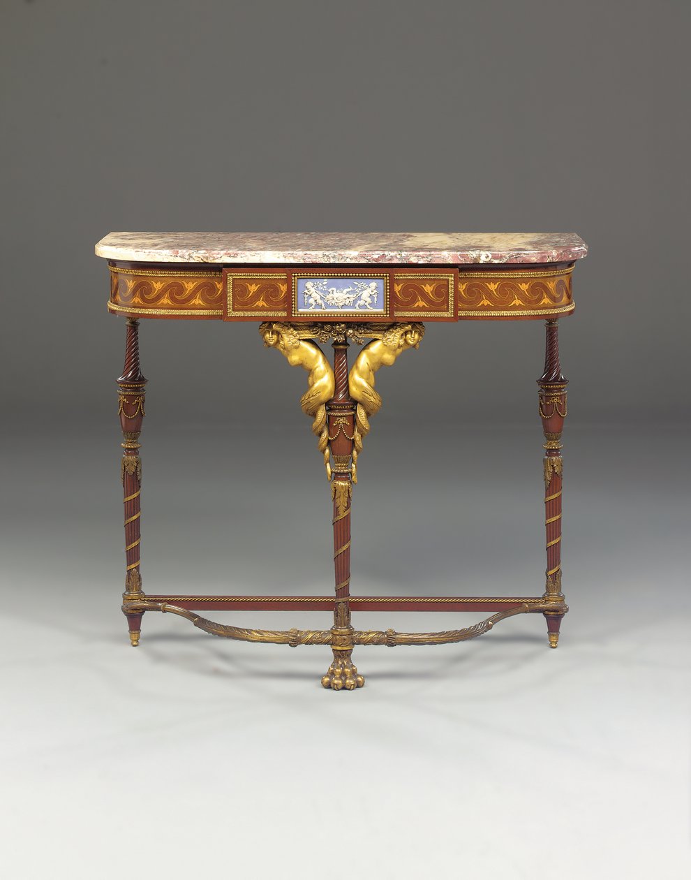 Une console Napoléon III, dans le style de Jacob, par Maison Millet, Paris, c.1865 - French School