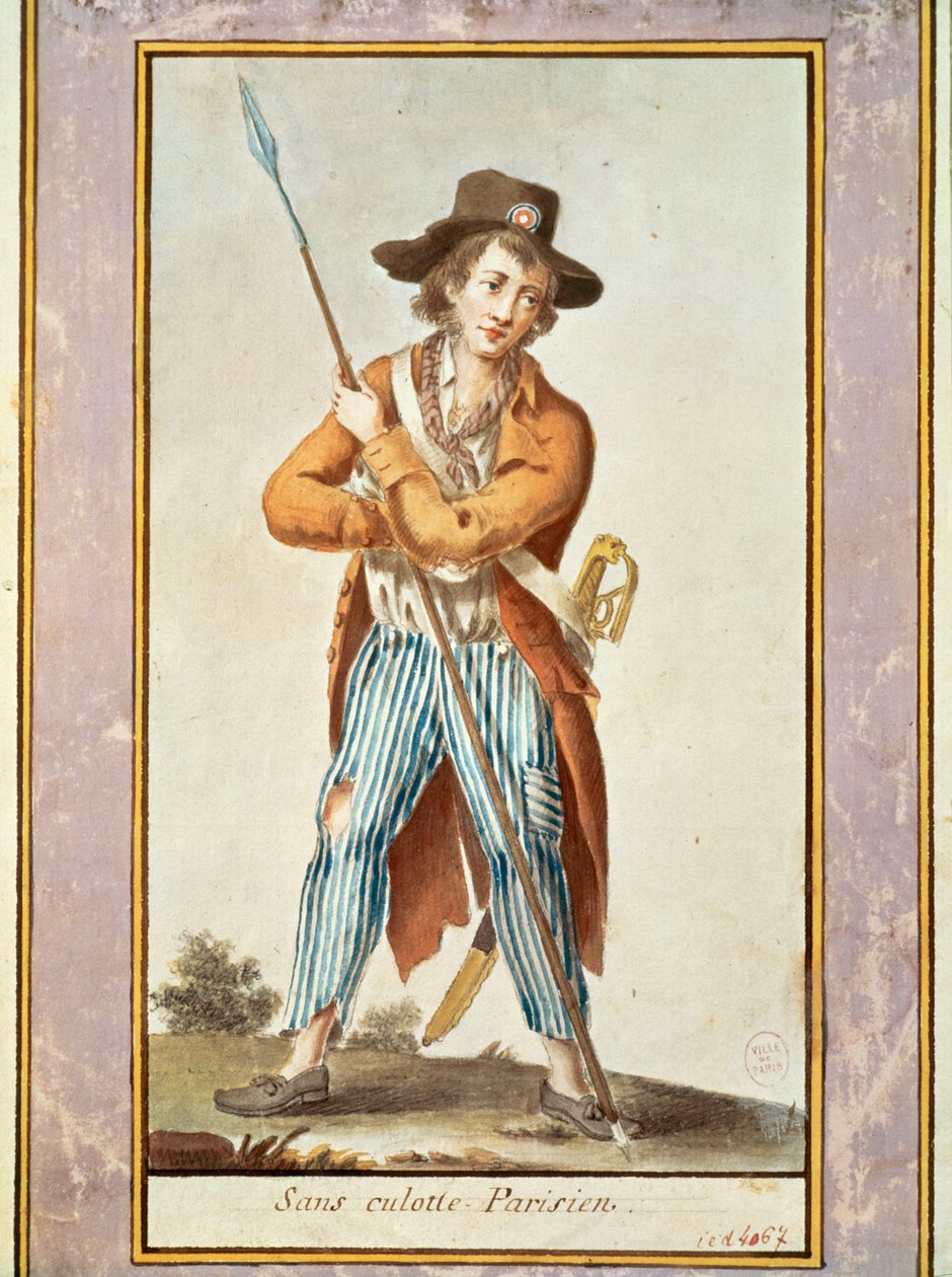 Une sansculotte parisienne - French School
