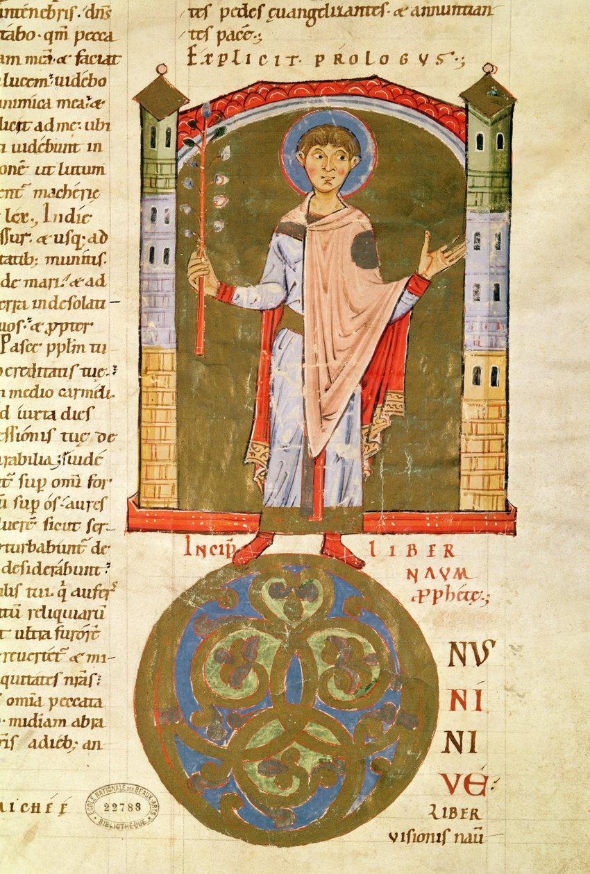 Un Prophète, de la Bible de Saint-André-aux-Bois - French School
