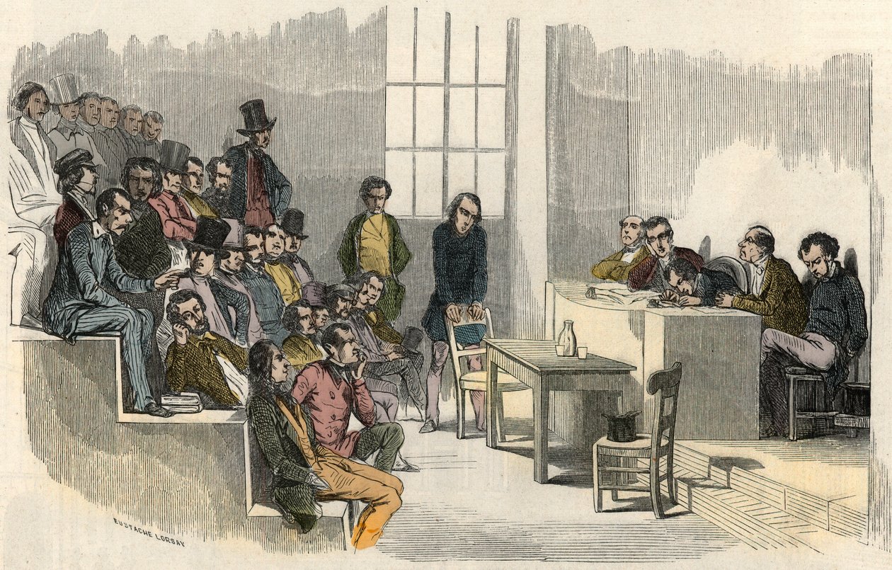 Une séance du concours d