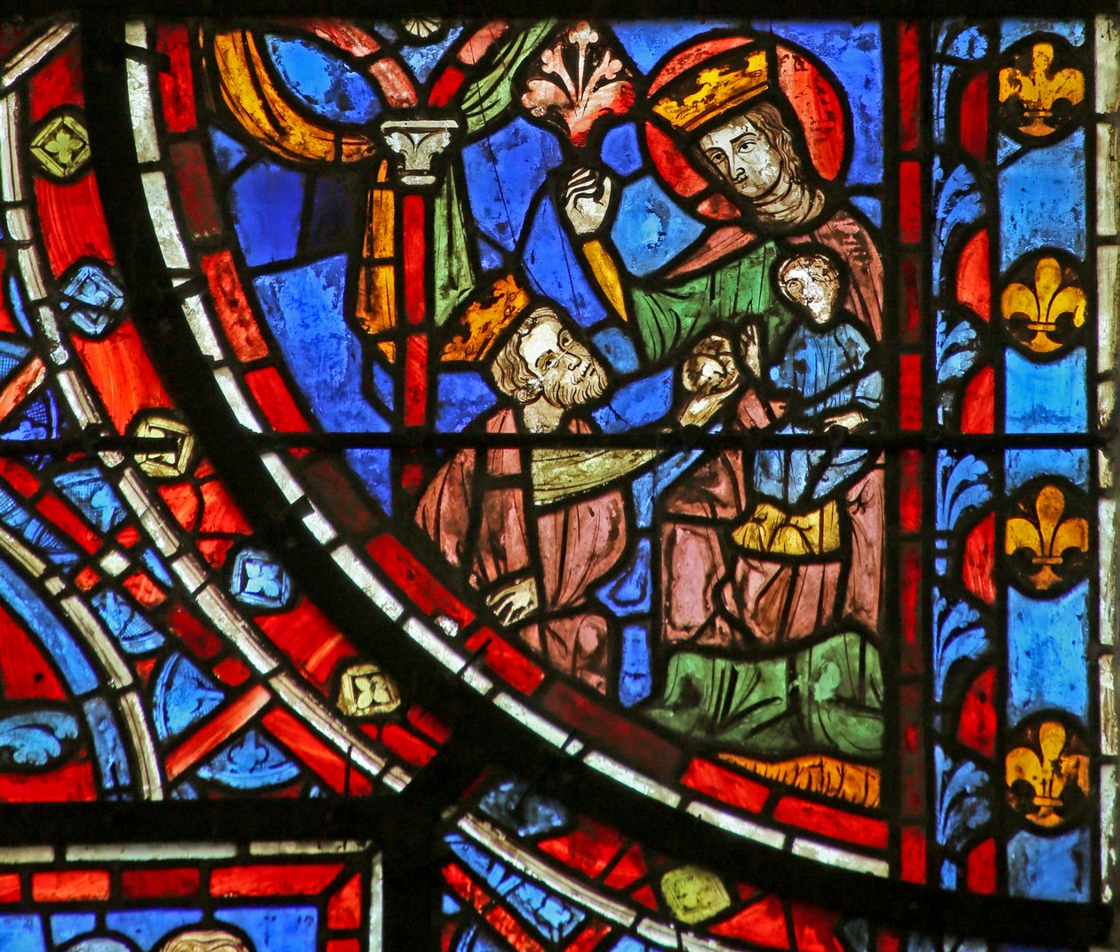 Adoration des Rois Mages - French School