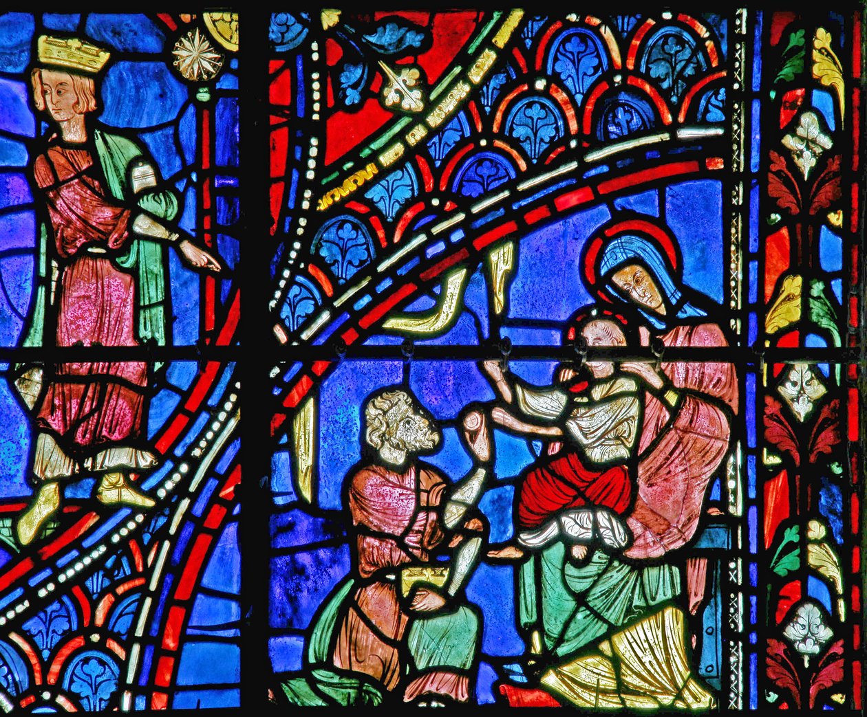 Adoration des mages - French School