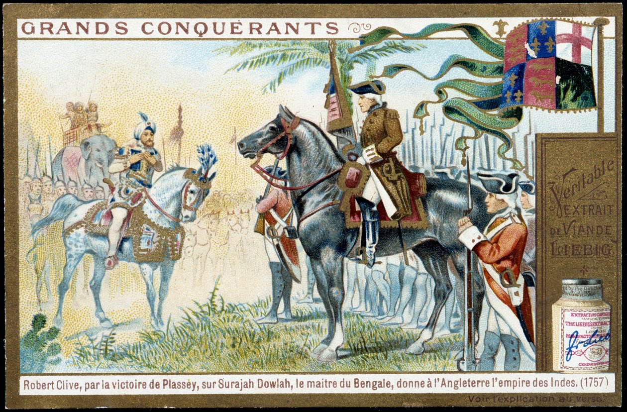 Après la victoire de Plassey sur Surajah Dowlah (Suraj Ud-daula ou Ud Daula Ud Daulah ou Ud-Daulah), le maître du Bengale donna à l