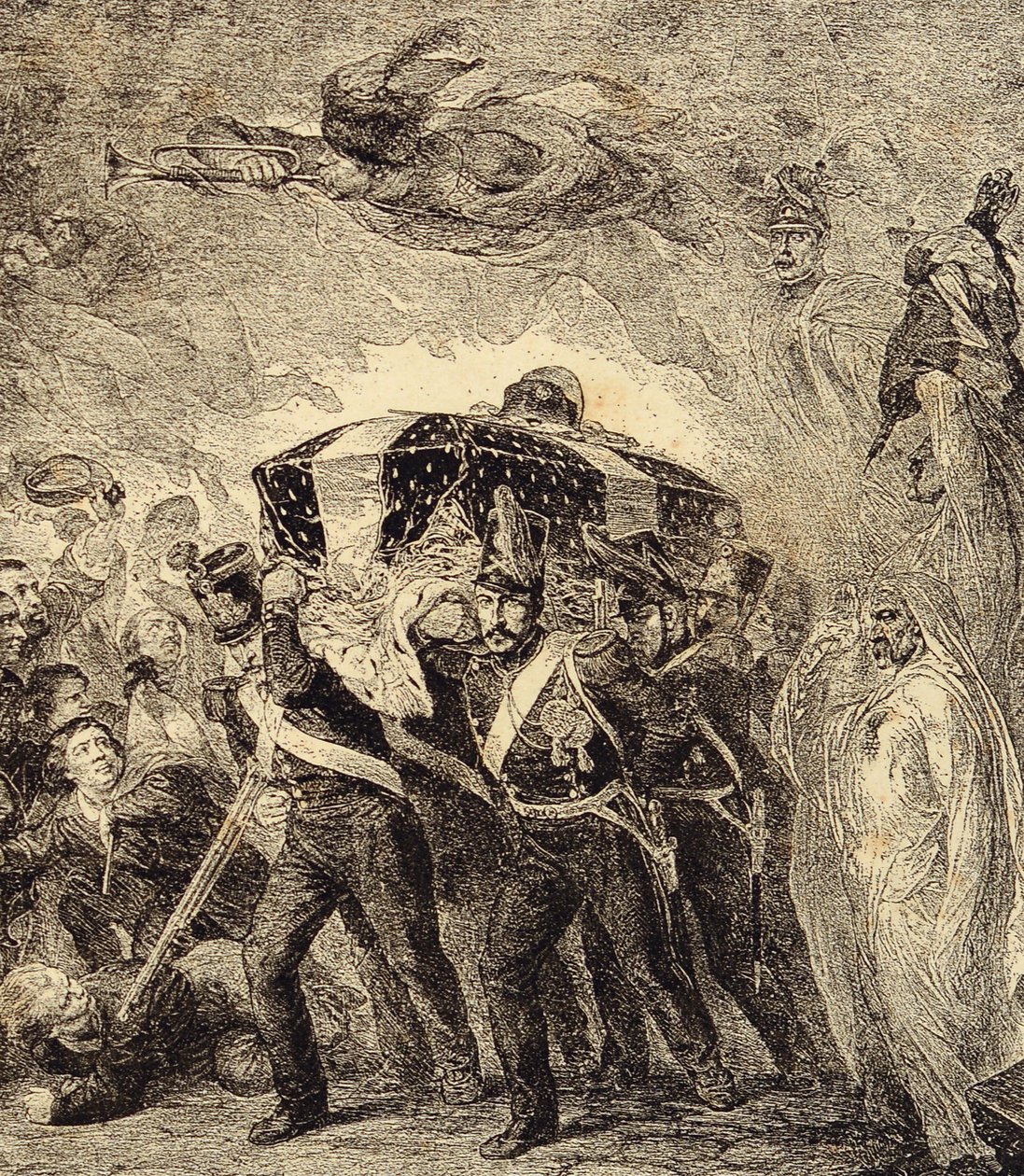 Allégorie du retour des cendres de l
