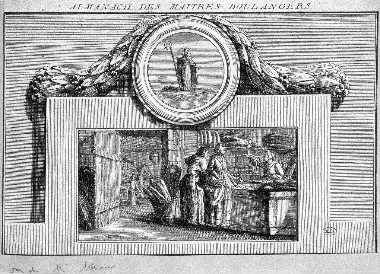 Almanach des maîtres boulangers, France - French School