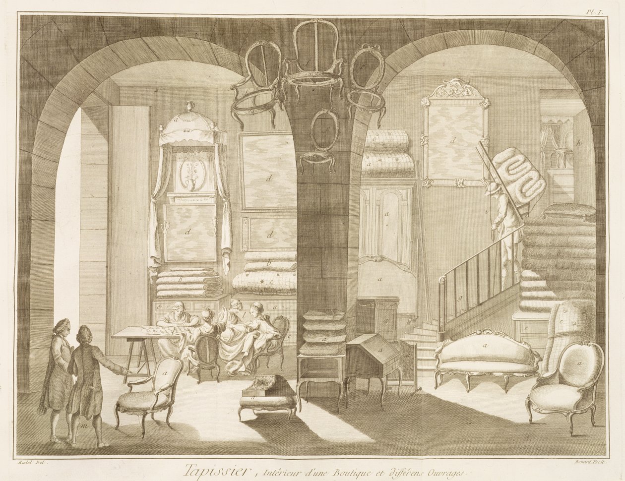 Atelier de tapissiers, de l