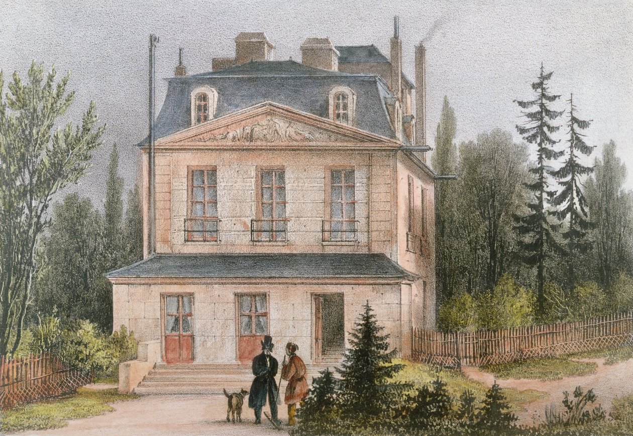 Antoine de Fourcroy au Jardin des Plantes à Paris - French School
