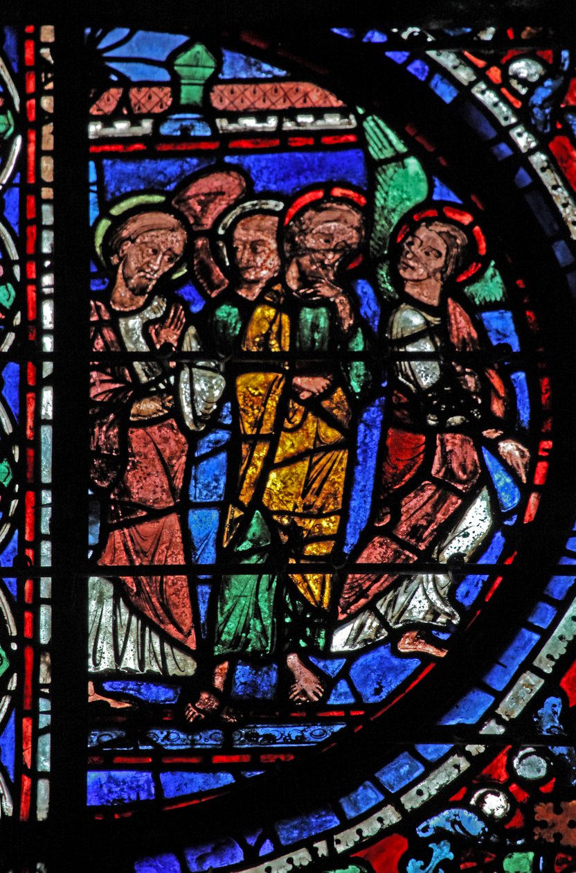 Apôtres montrant la mort de la Vierge - French School