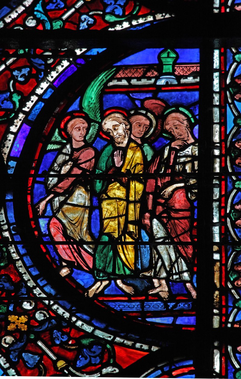 Apôtres montrant la mort de la Vierge - French School