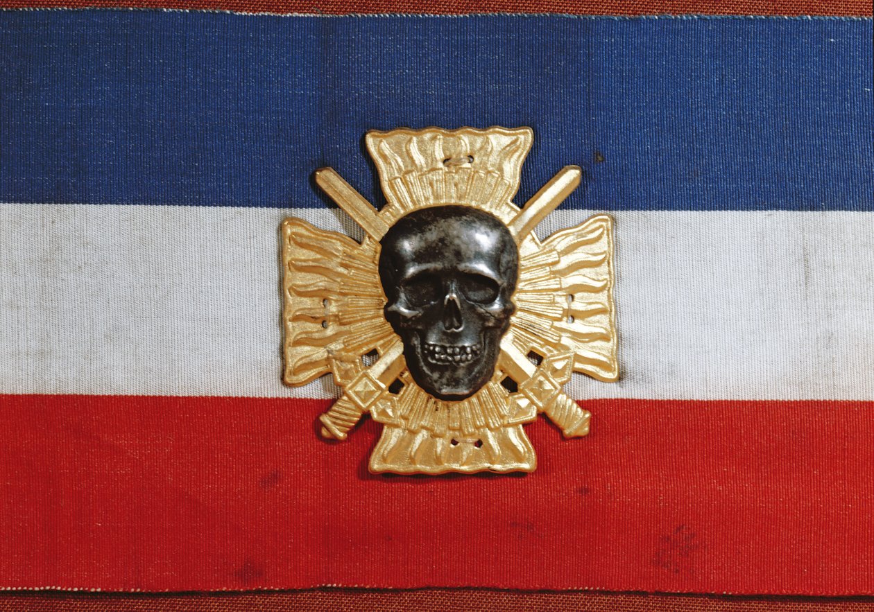 Insigne de bras de la Croix-de-Feu, années 1930 - French School