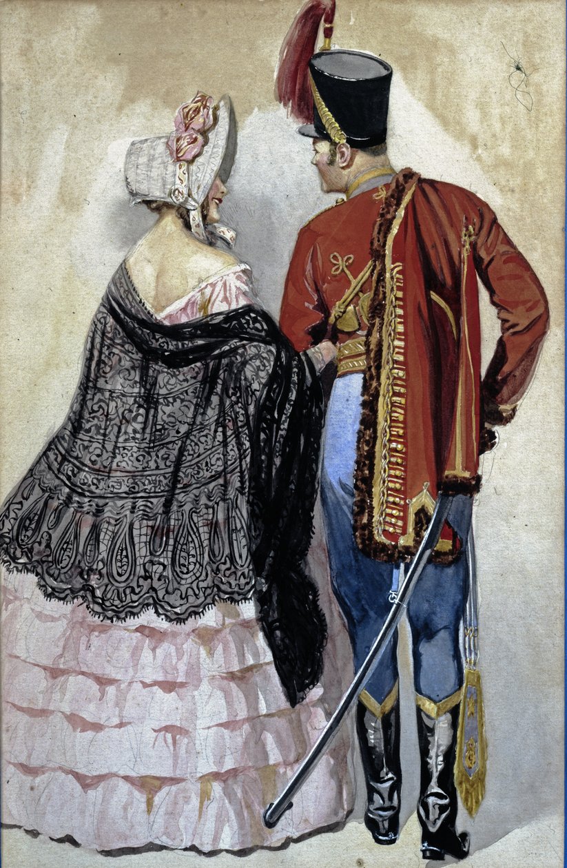 Bras dessus bras dessous - French School