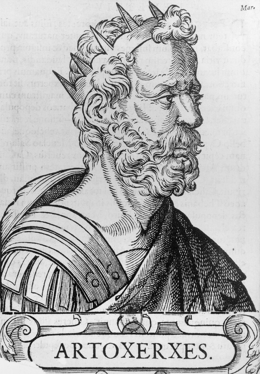 Artaxerxès II (c.404-358 av. J.-C.) Roi de Perse - French School