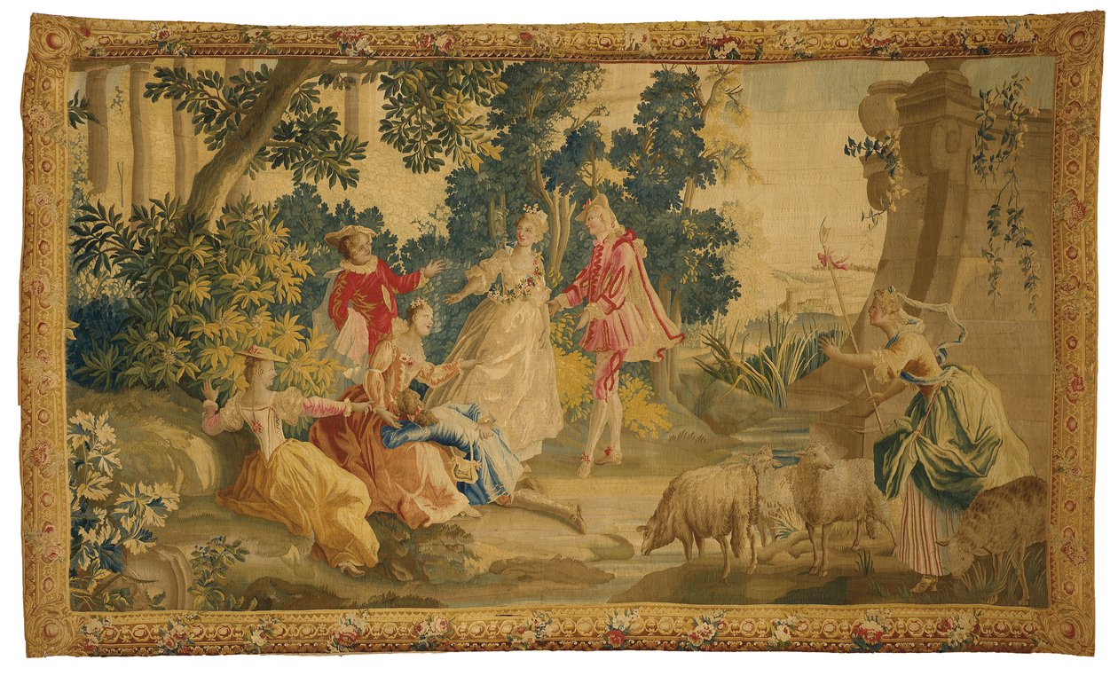 Tapisserie pastorale d