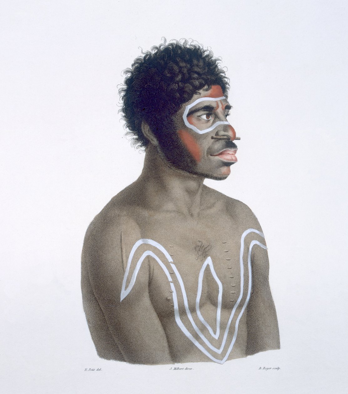 Aborigène australien, 1812 - French School