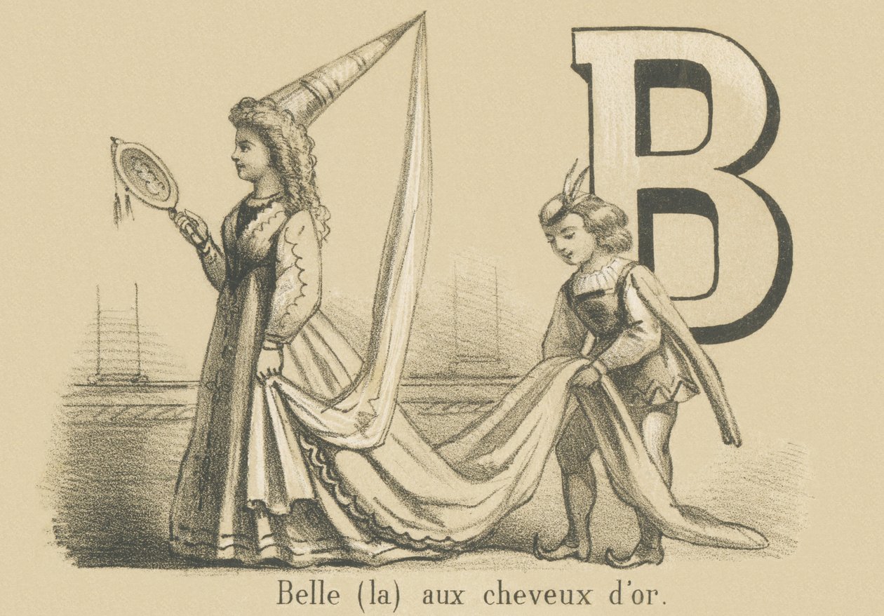 B : La Belle aux cheveux d