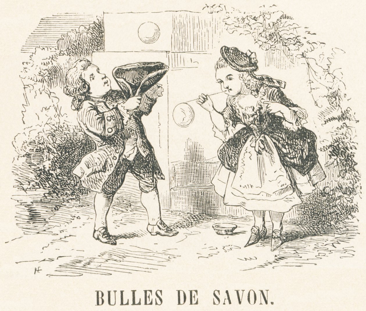 Bulles de savon - French School