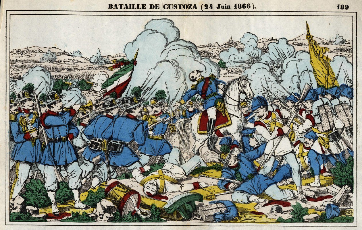 Bataille de Custoza le 24 juin - French School