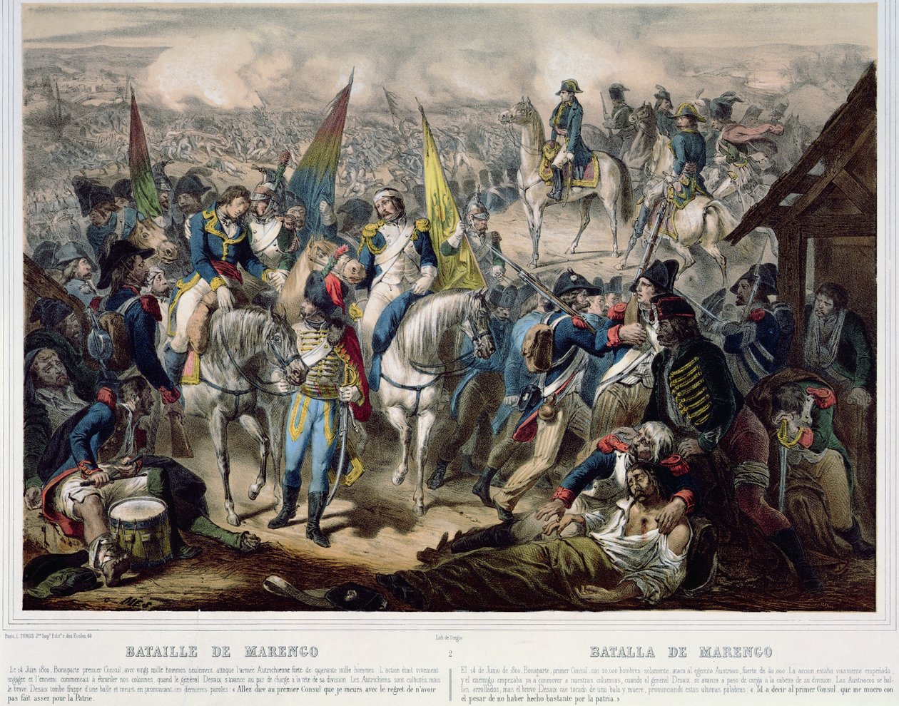 Bataille de Marengo, 14 juin 1800 - French School
