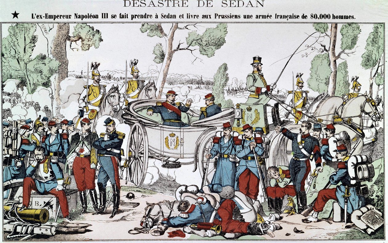 Bataille de Sedan en 1870. L