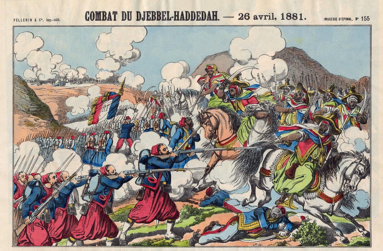 Bataille du Djebbel Haddedah (Djebbel-Haddedah), 26 avril - French School