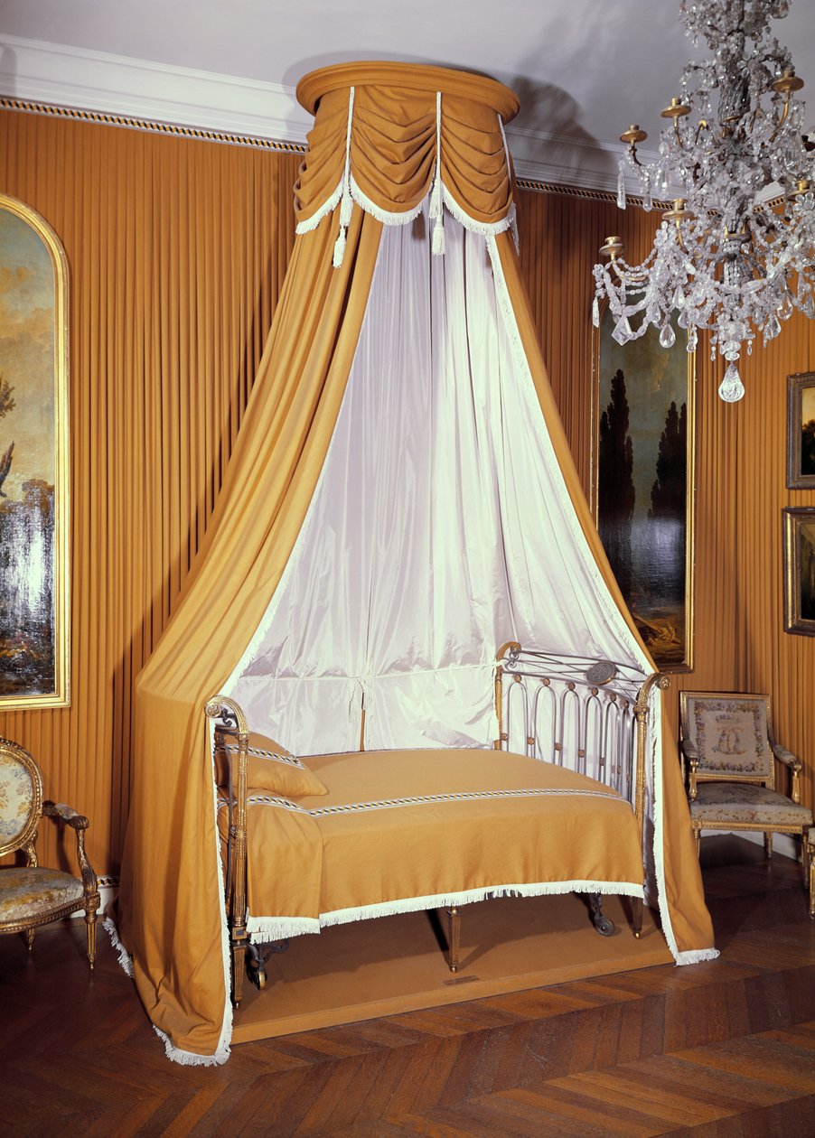 Lit à baldaquin, vers 1790-91 - French School