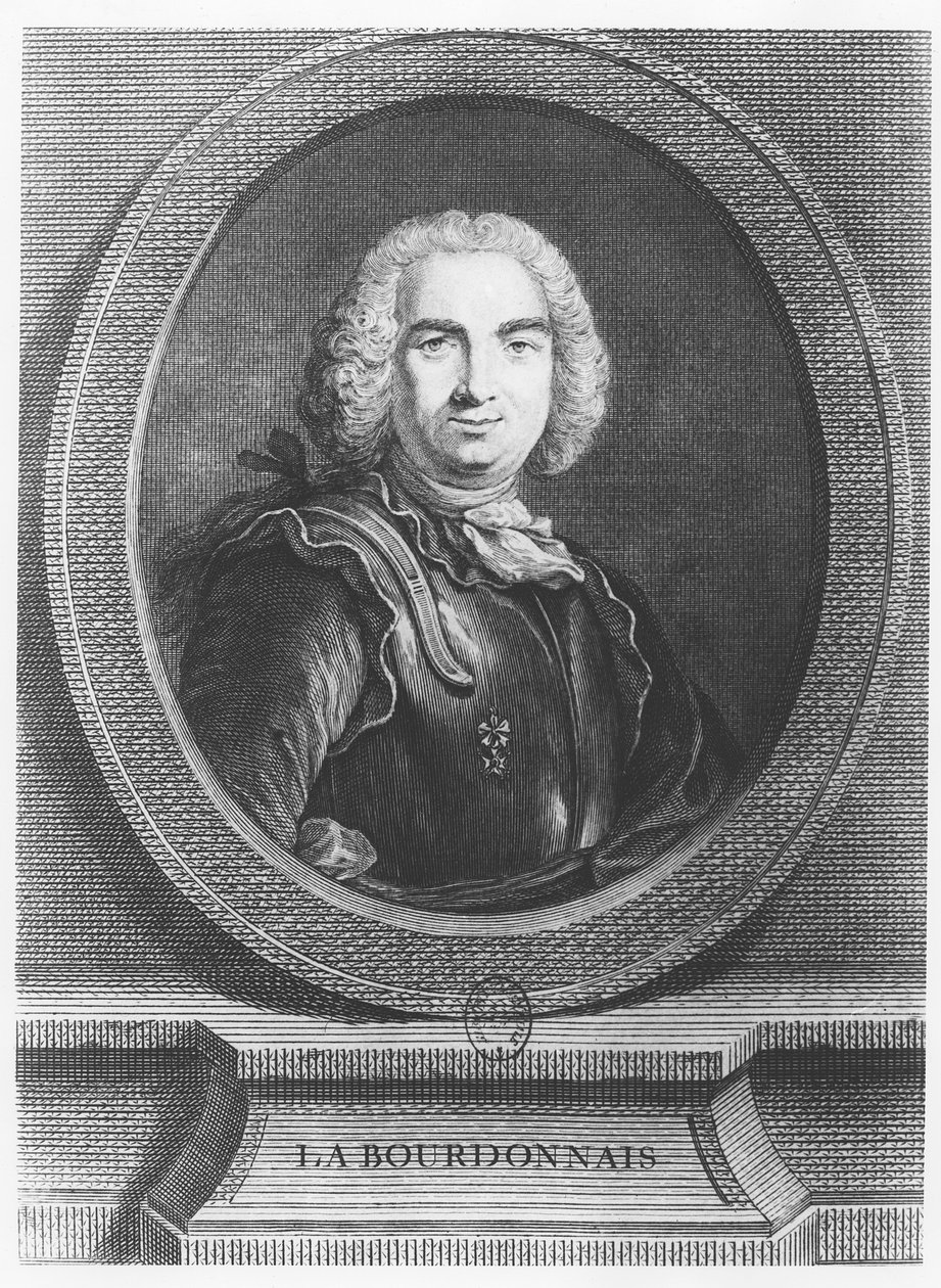 Bertrand François Mahé, Comte de La Bourdonnais - French School