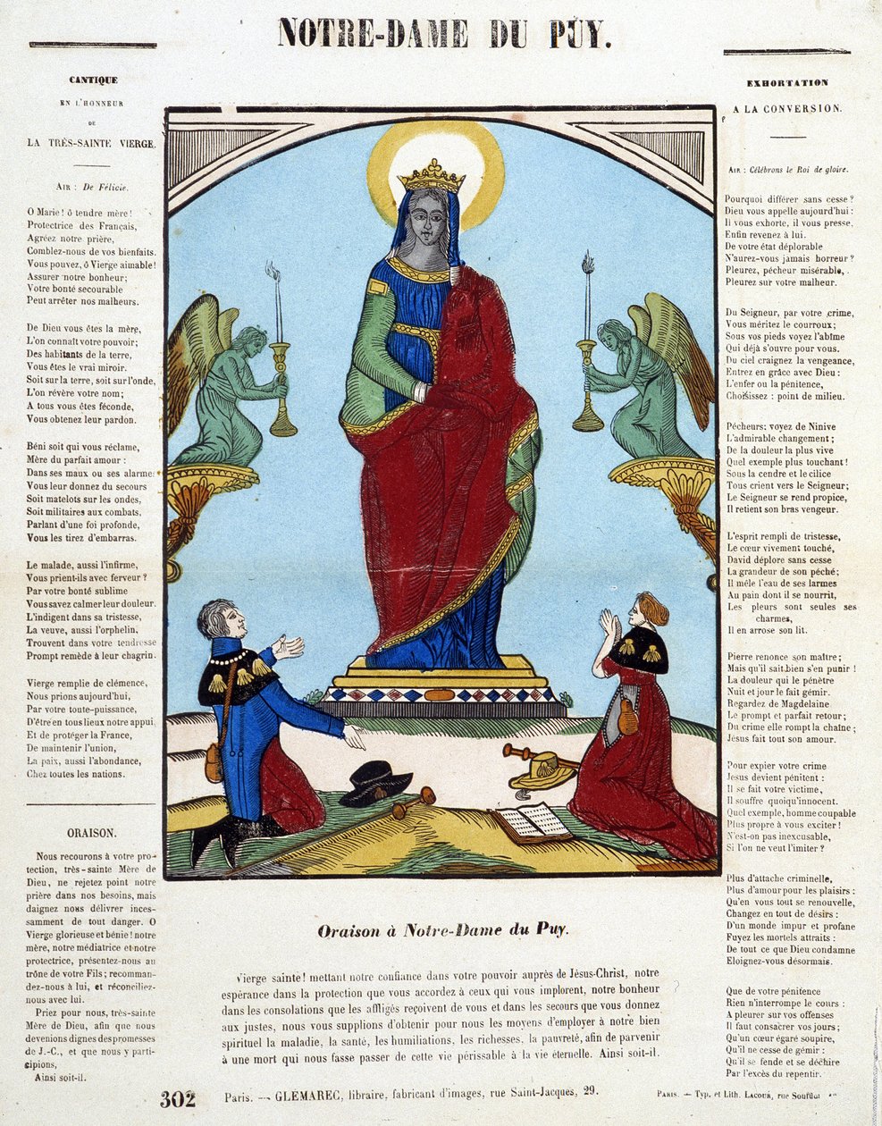 Vierge noire : Oraison à Notre-Dame du Puy - image d