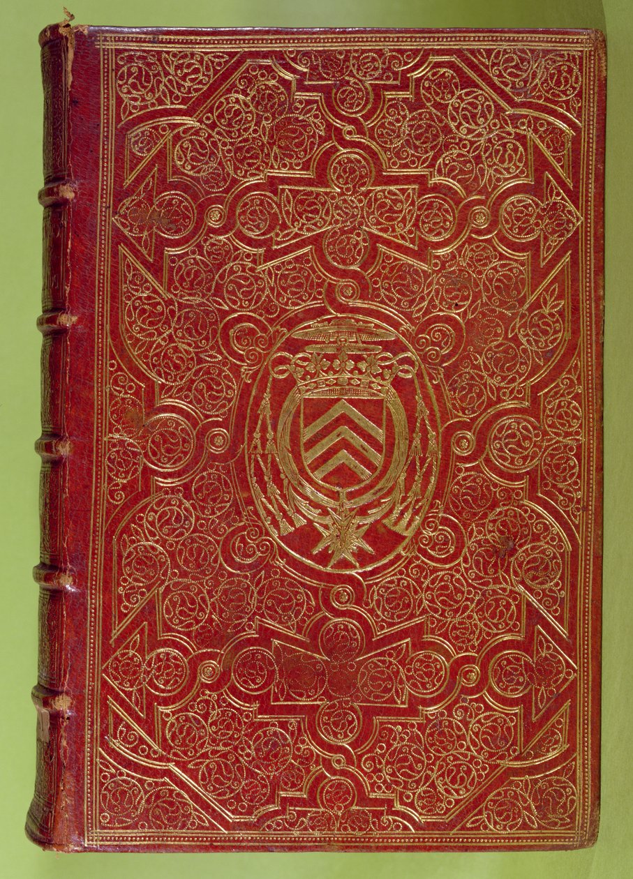 Couverture de livre avec les armoiries d