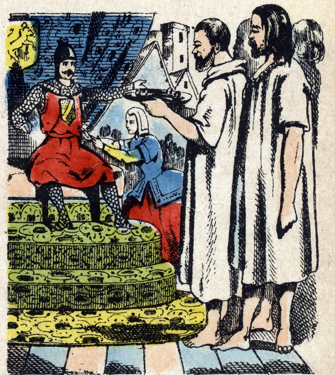 Les bourgeois de Calais devant Édouard III en 1346, Image d