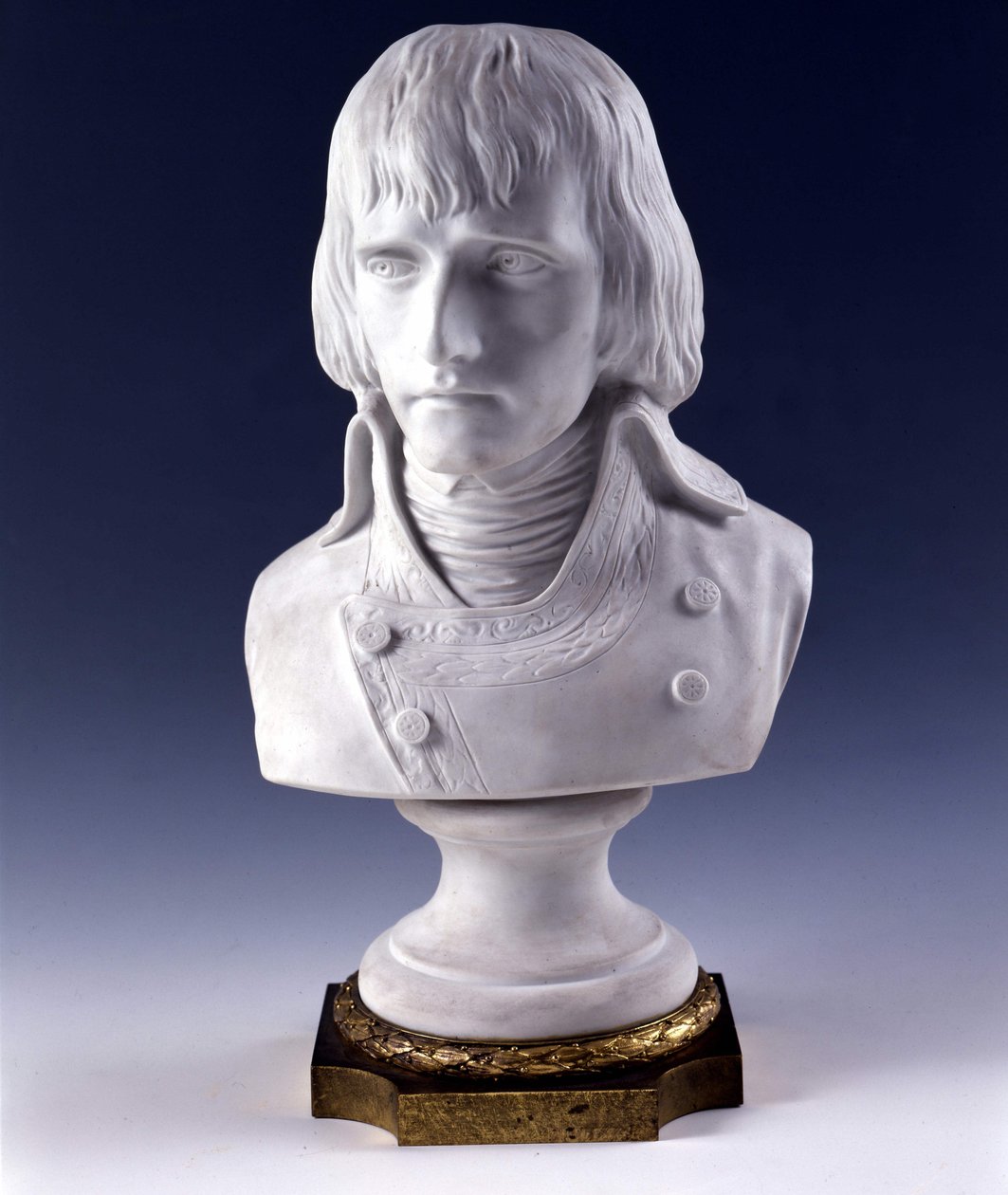 Buste de Bonaparte Premier Consul de la République Française. 1801. Manufacture Impériale de Sèvres. Collection Les Soldats d