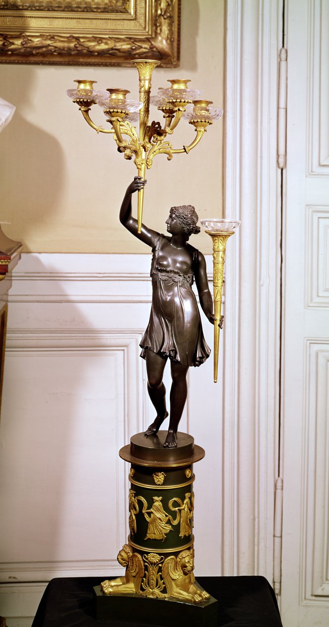 Candélabre (bronze) - French School