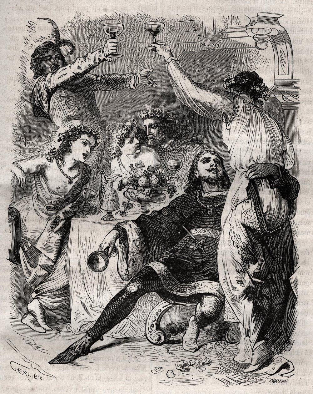 Affaire de la Tour de Nesle - French School