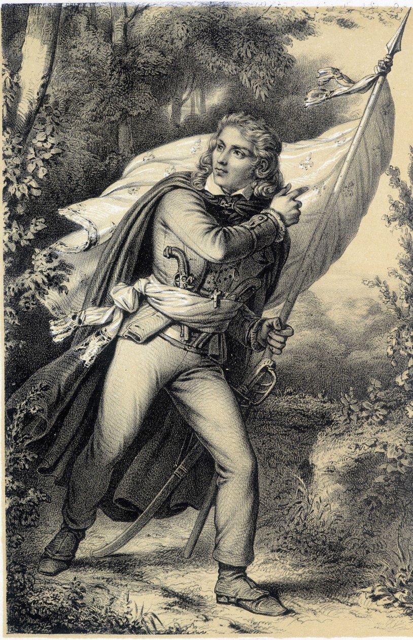 Cathelineau - dans "Galerie historique de la Révolution française" par Albert? Maurin - French School
