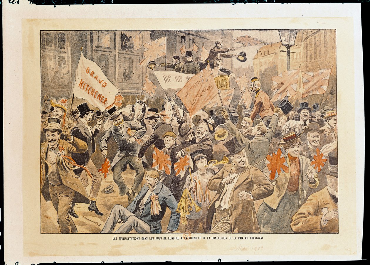 Célébrations dans les rues de Londres après l