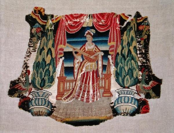 Siège de chaise, vers 1690 - French School