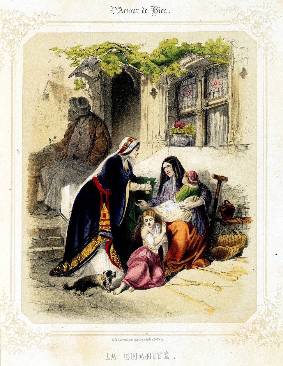 Charité. Dans l