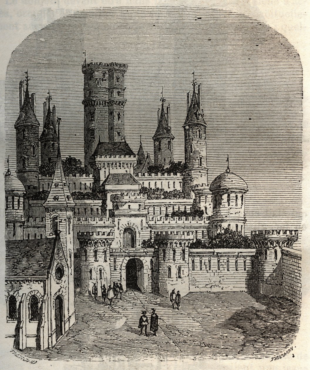 Château de Montlhéry - château fort dans la commune de Montlhéry, dans l