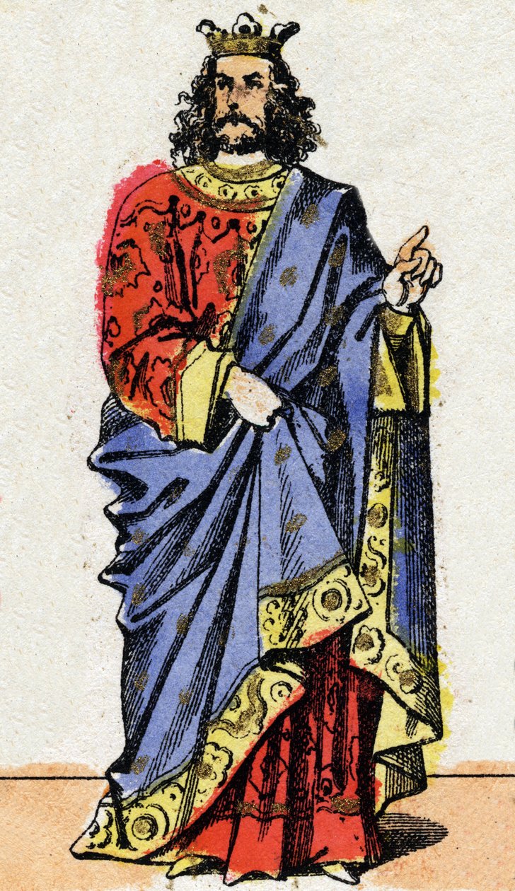 Childéric Ier, Roi des Francs Saliens (436-481). - French School