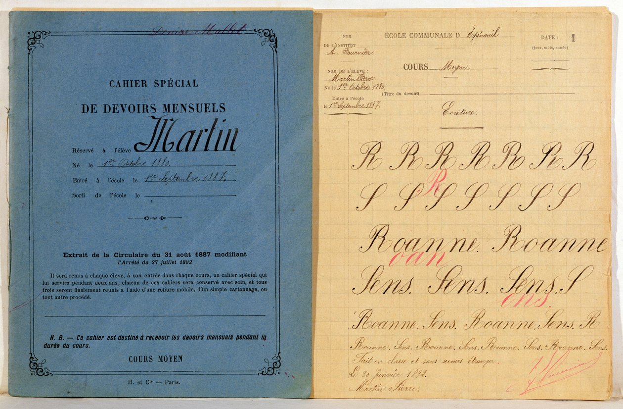Cahier d
