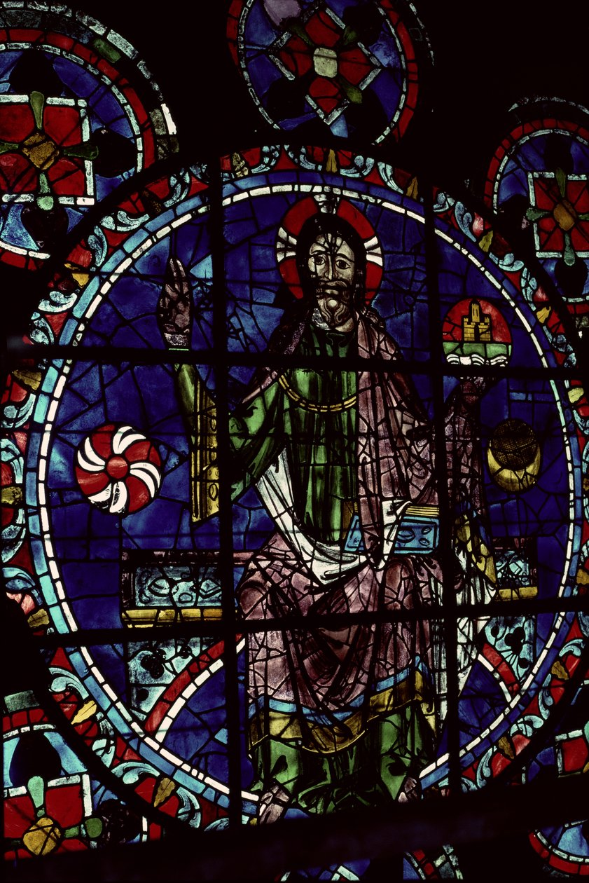 Le Christ en tant que Logos, XIIIe siècle - French School