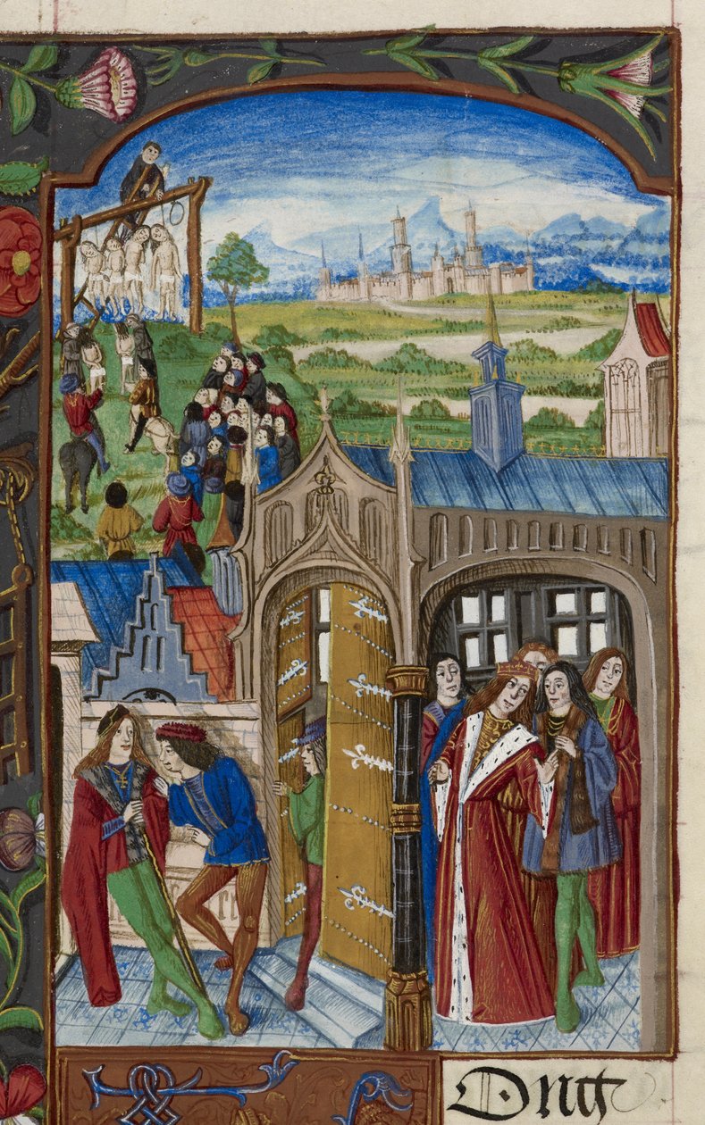 Chroniques de France ou de Saint Denis, Paris - French School
