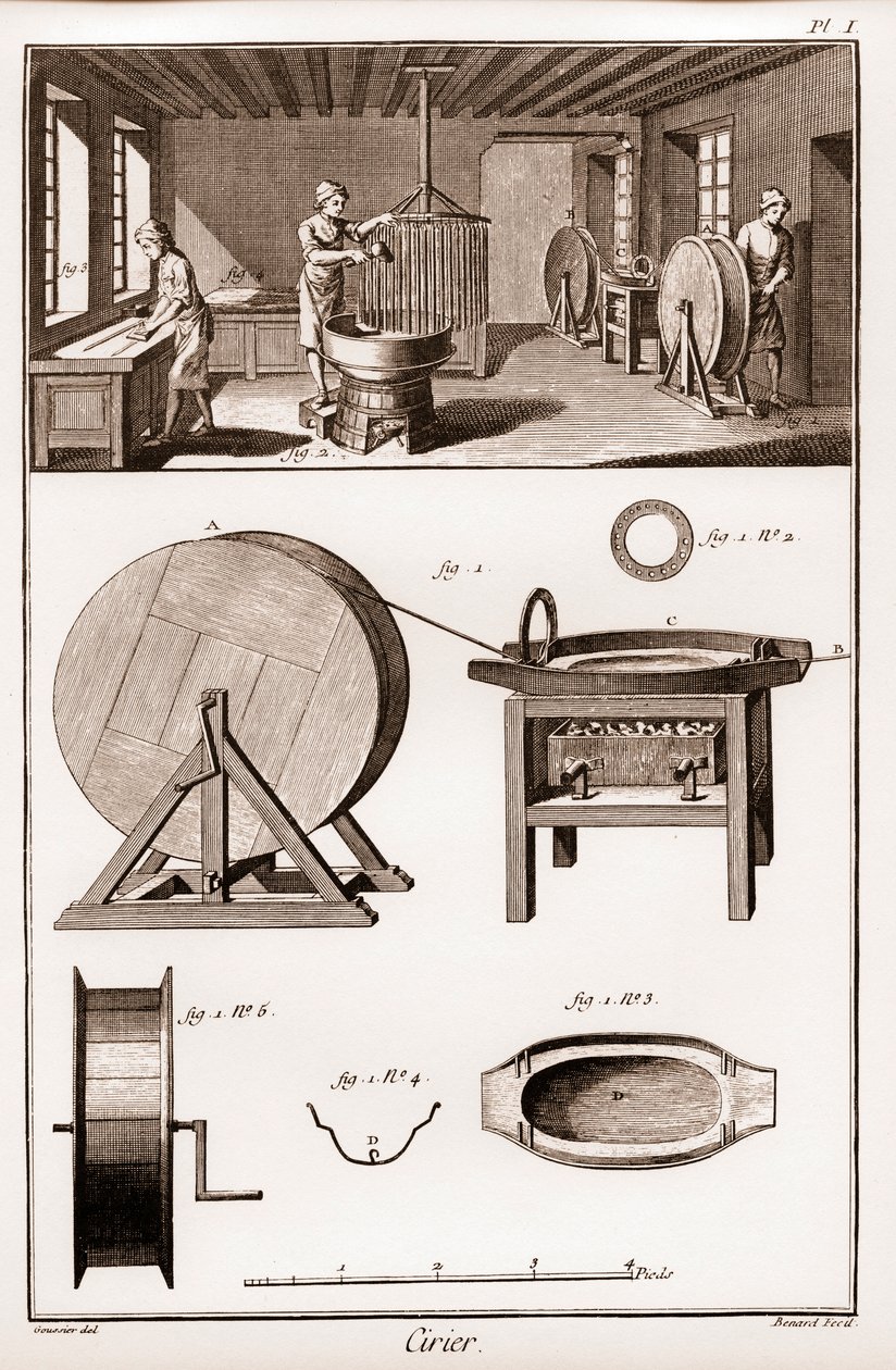 Cirier - intérieur de l