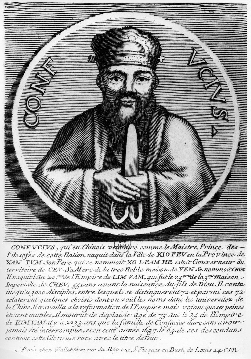 Confucius - French School