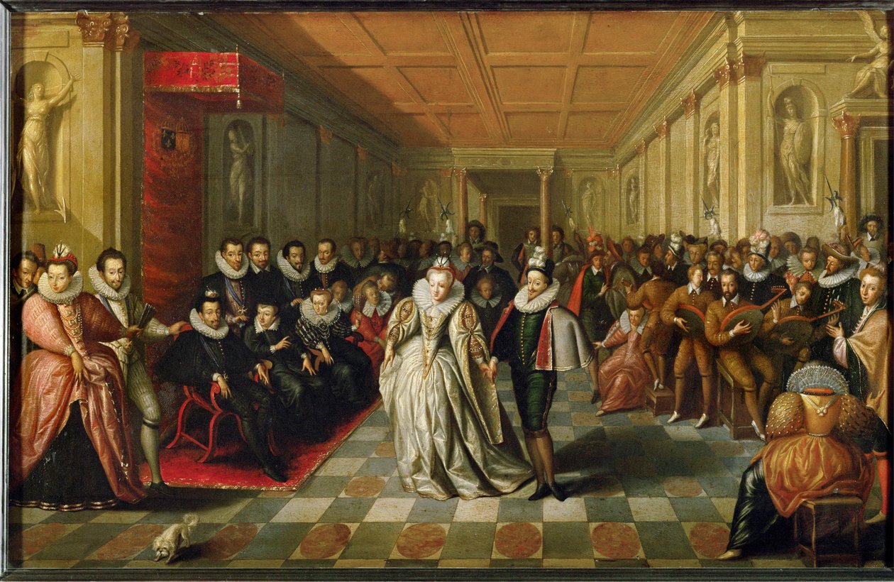 Bal au Palais du Louvre à l