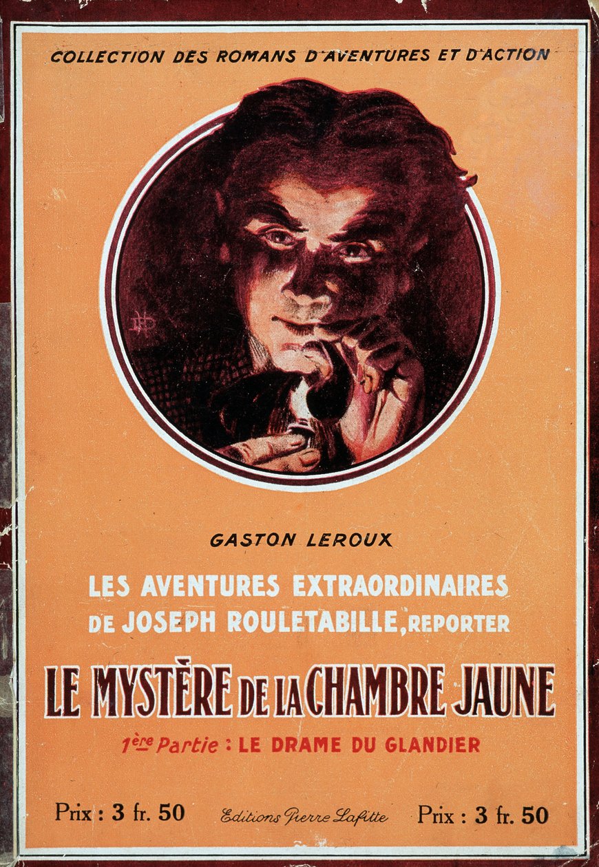 Couverture du livre « Le mystère de la chambre jaune » - French School