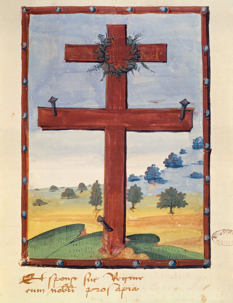 Croix de Lorraine, miniature d