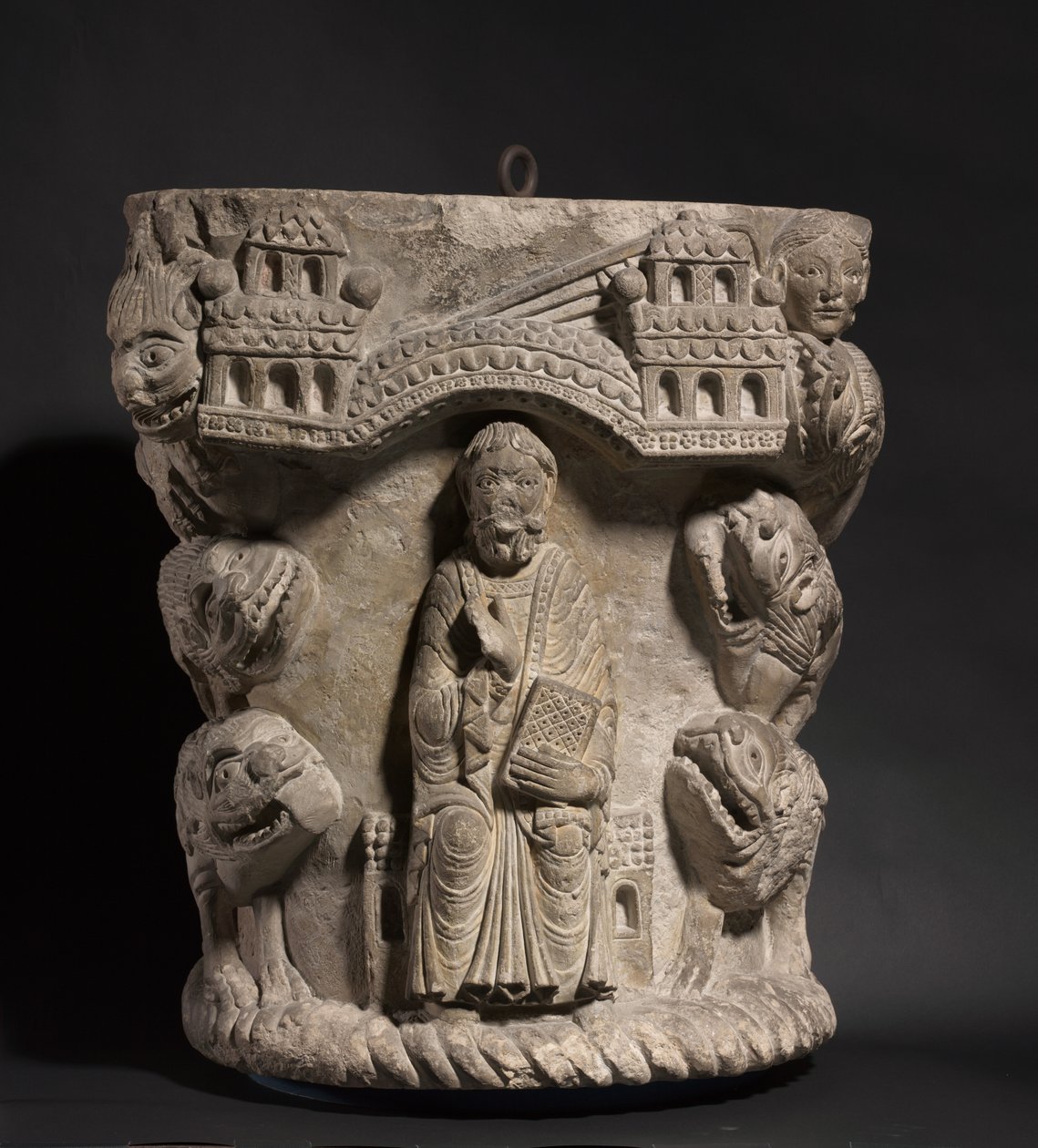 Daniel dans la fosse aux lions, vers 1125-1150 - French School