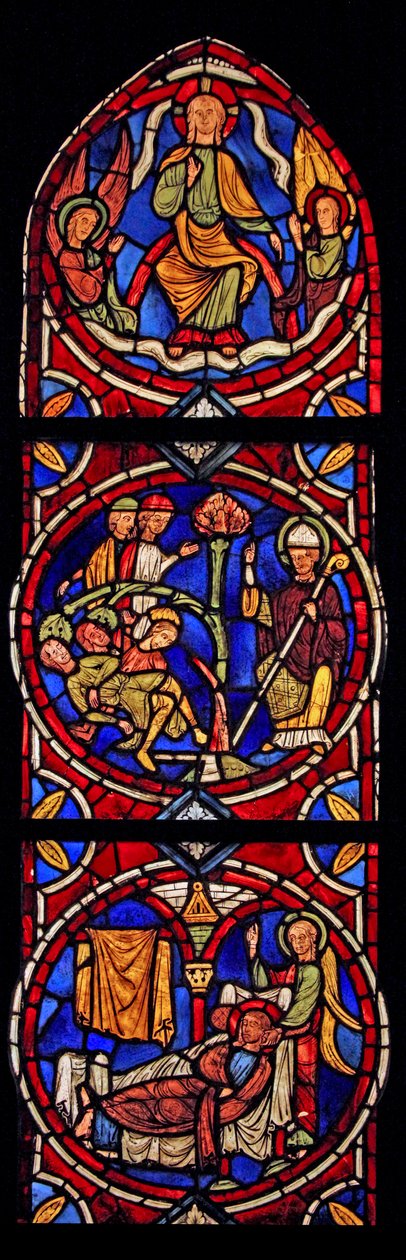 Christ et Saint Martin, 3 scènes de l